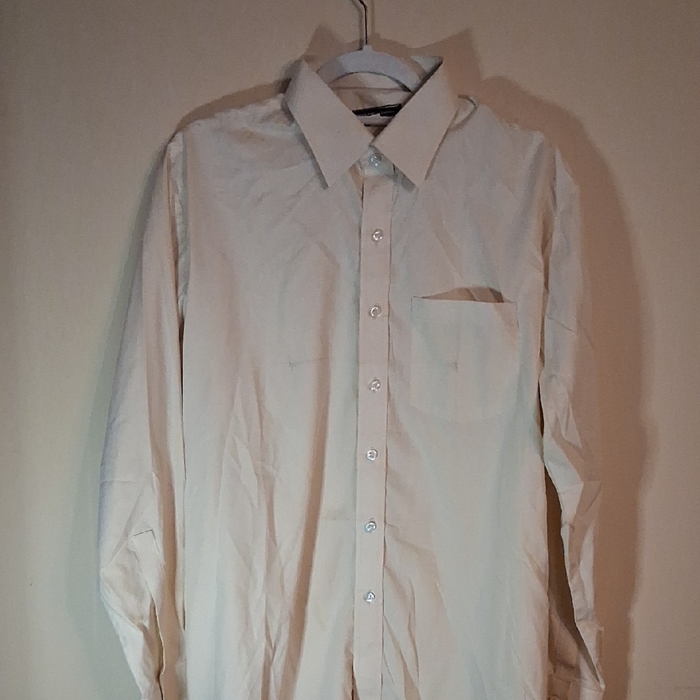 Next Cream Men's Dress Shirt